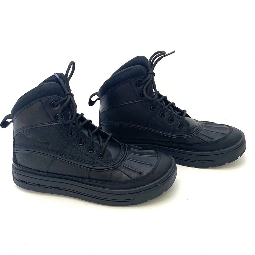 Nike ACG Youth Black Woodside II Lace-Up Boots 524872 - 004 (Boots Only)